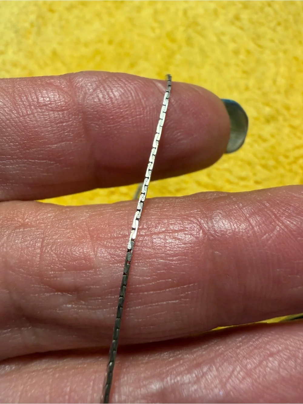(3) Sterling Silver 925 Italy Necklaces - 18/20 inches